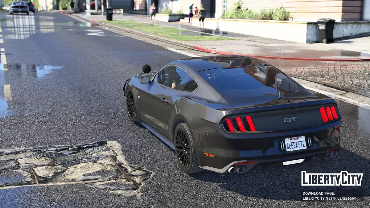 Ford Mustang GT Unmarked / GTA 5
