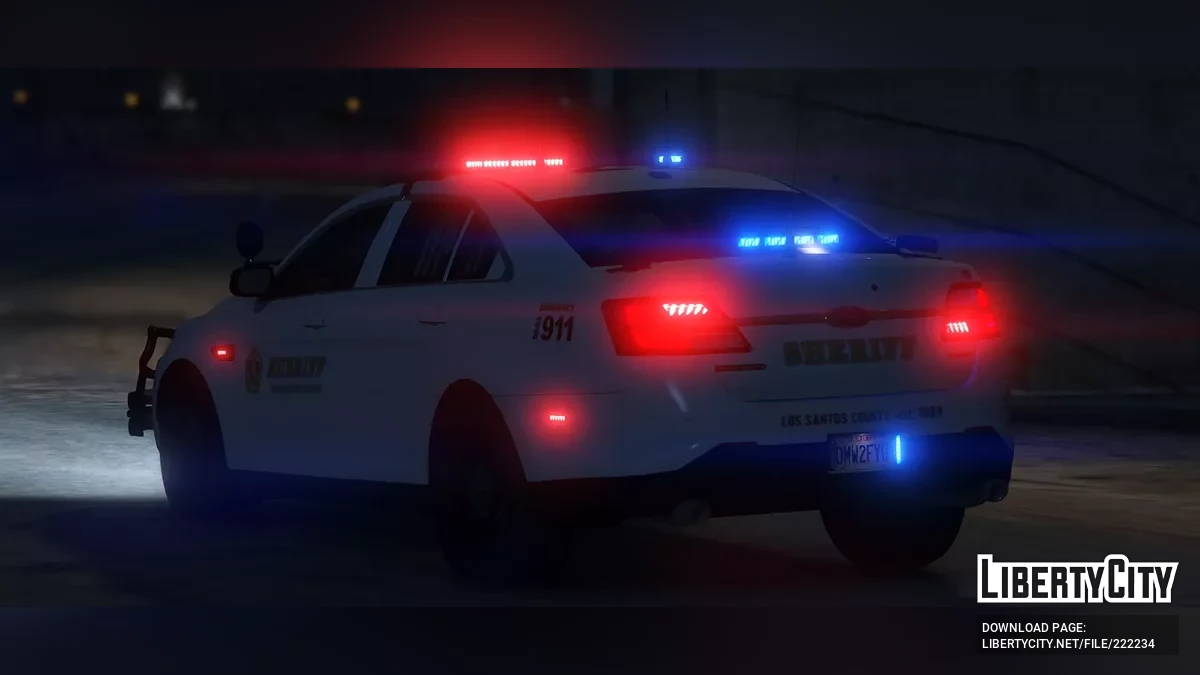 2016 Ford Taurus Police Interceptor Sedan / GTA 5