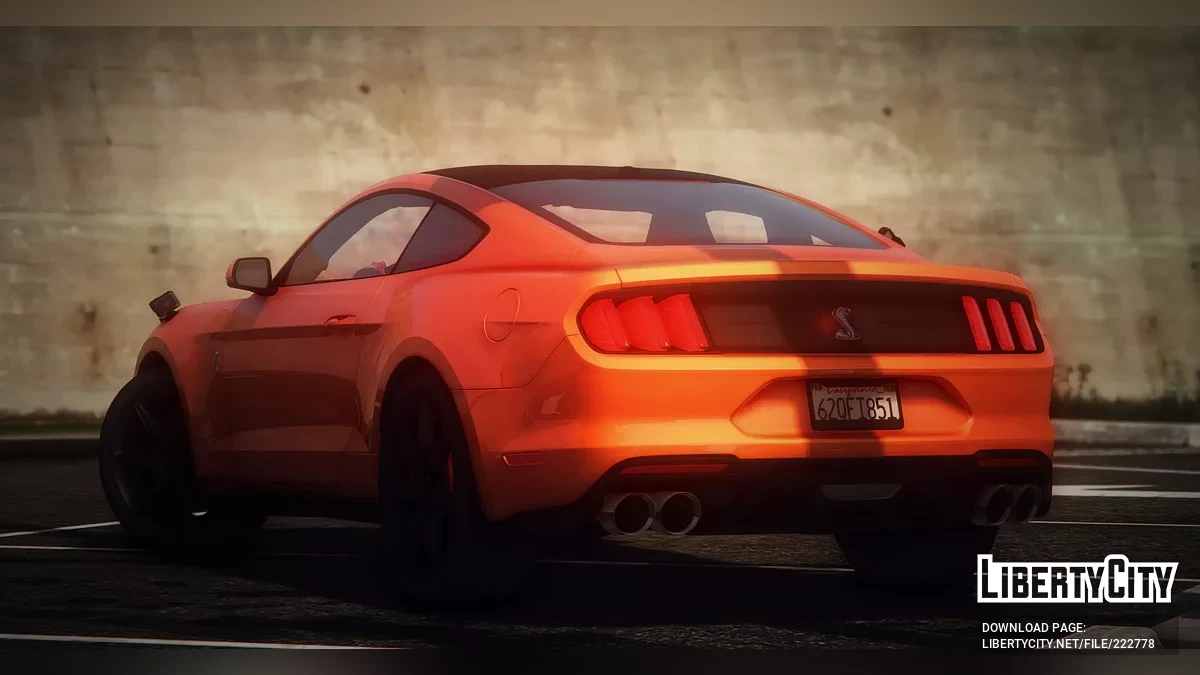 2020 Ford Mustang GT500  Procharged V8 Swapped / GTA 5