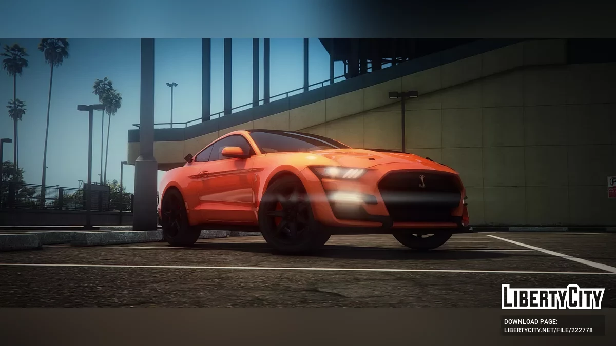 2020 Ford Mustang GT500  Procharged V8 Swapped / GTA 5