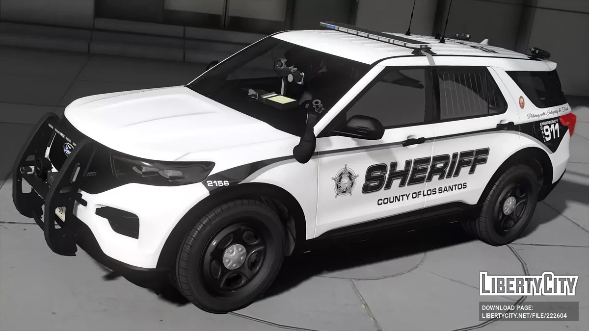 2021 Ford Explorer Whelen Edge / GTA 5