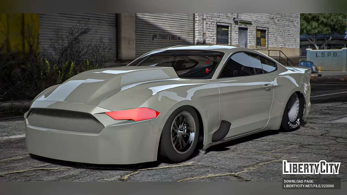 Ford Mustang Big19 Drag v2 / GTA 5