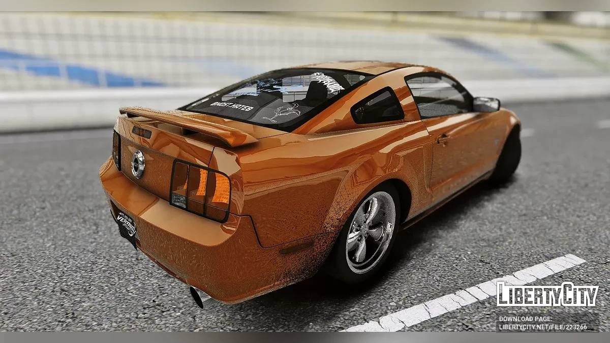 2005 Ford Mustang GT With Cosmetic Body Damage / GTA 5