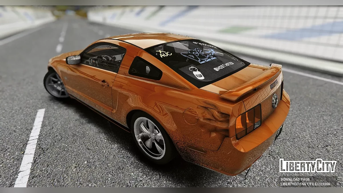 2005 Ford Mustang GT With Cosmetic Body Damage / GTA 5
