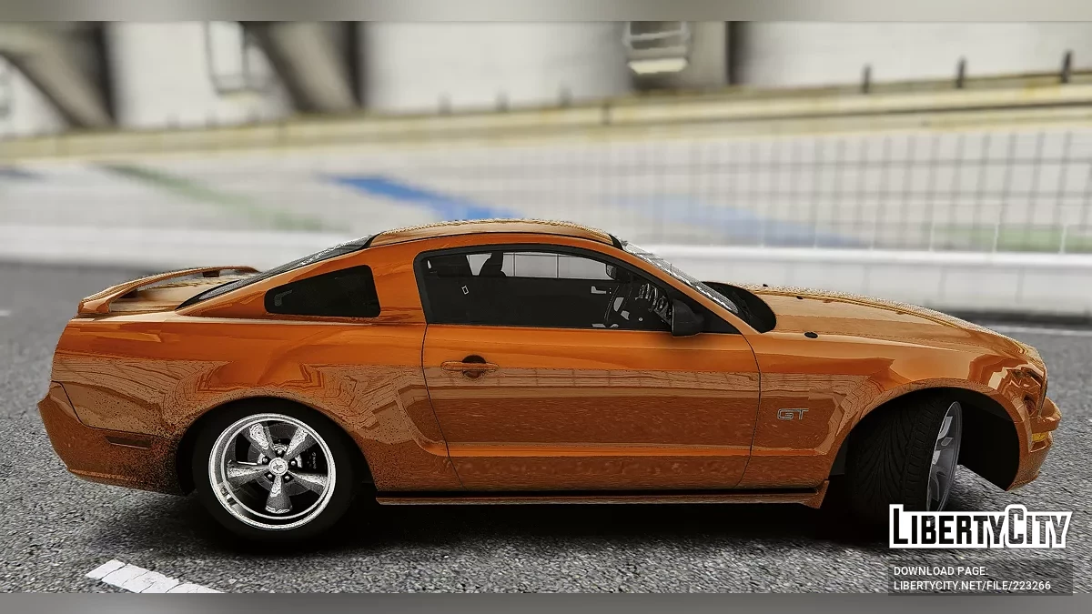2005 Ford Mustang GT With Cosmetic Body Damage / GTA 5