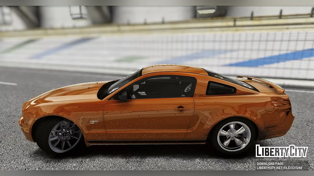 2005 Ford Mustang GT With Cosmetic Body Damage / GTA 5