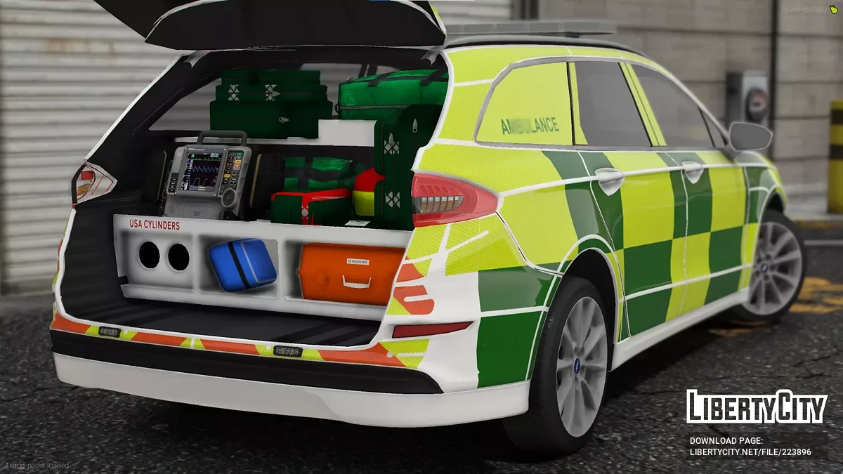2019 Ford Mondeo Estate Generic Ambulanc / GTA 5
