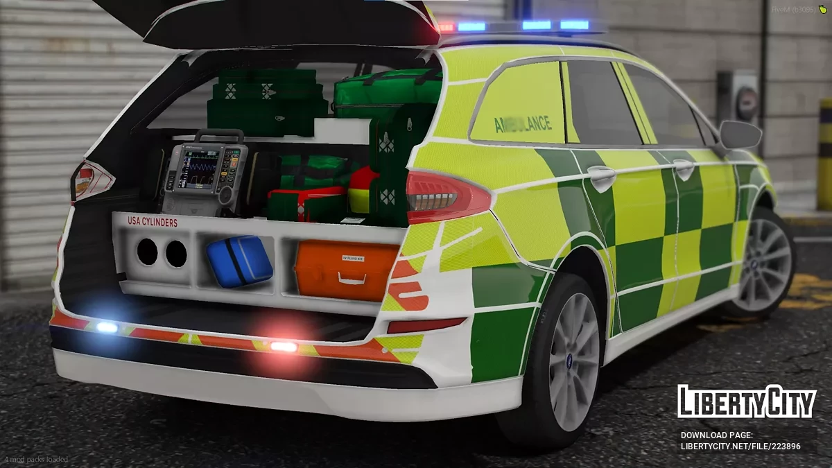 2019 Ford Mondeo Estate Generic Ambulanc / GTA 5