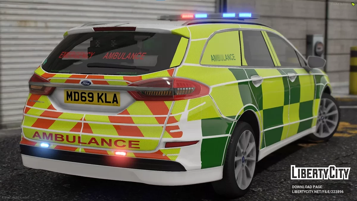 2019 Ford Mondeo Estate Generic Ambulanc / GTA 5