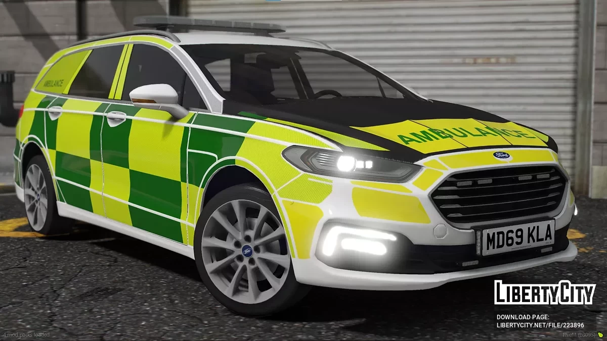 2019 Ford Mondeo Estate Generic Ambulanc / GTA 5