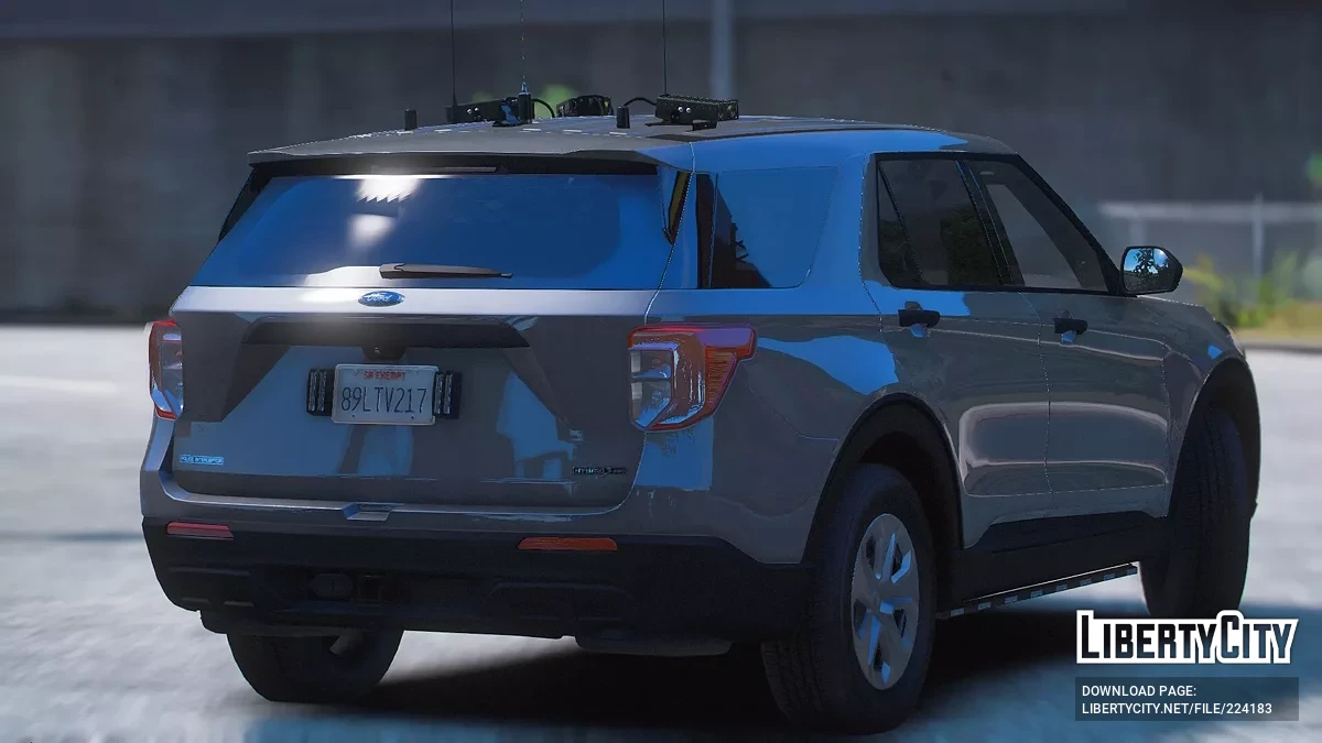 2021 Ford Explorer Unmarked / GTA 5