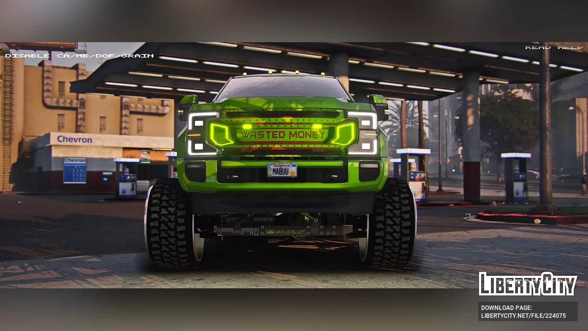 Ford F450 Wasted Money 2020 / GTA 5