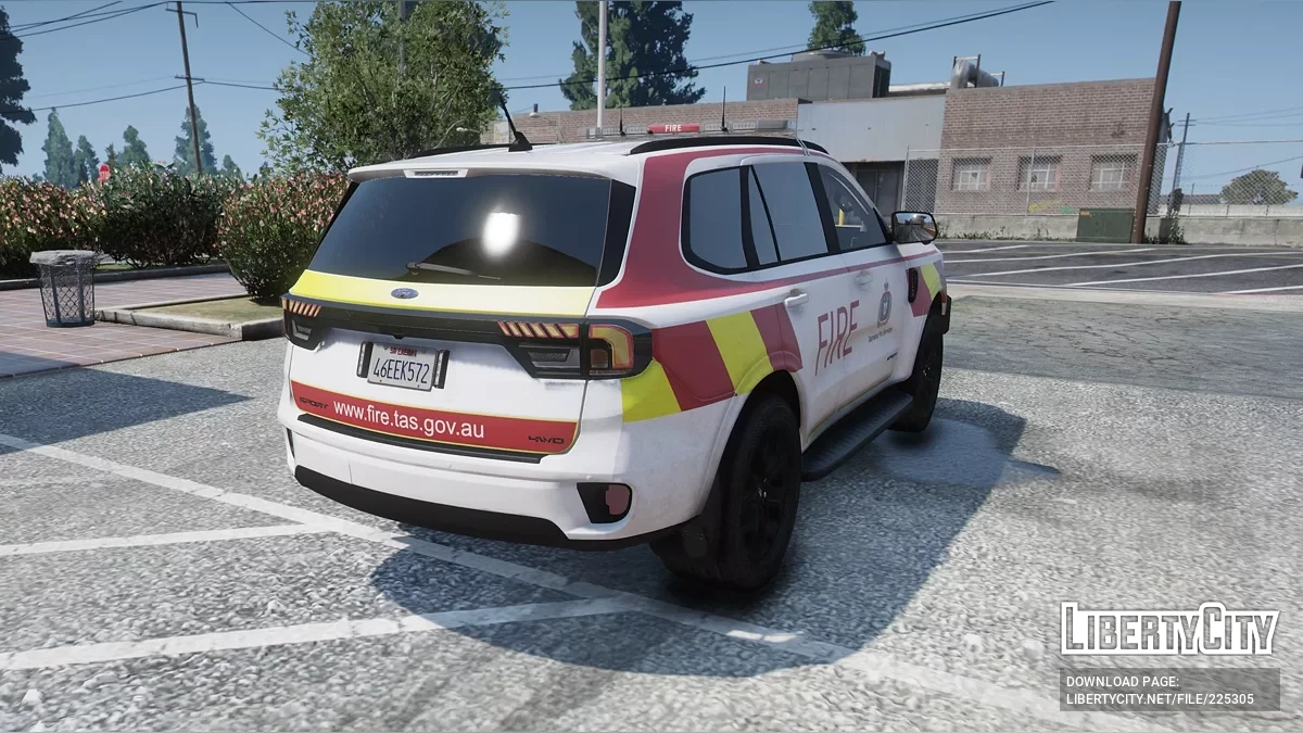 2024 Ford Everest Support Vehicle / GTA 5