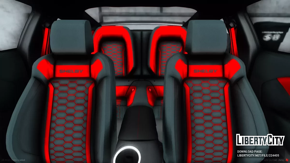 2024 Shelby S650 Super Snake 1000HP Hennessey Performance Edition Mustang / GTA 5