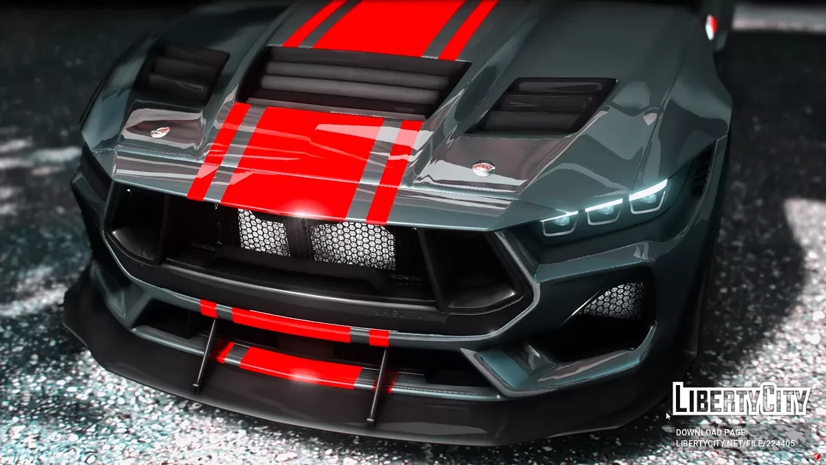 2024 Shelby S650 Super Snake 1000HP Hennessey Performance Edition Mustang / GTA 5