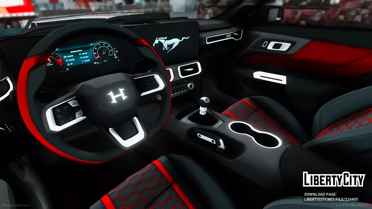 2024 Shelby S650 Super Snake 1000HP Hennessey Performance Edition Mustang / GTA 5