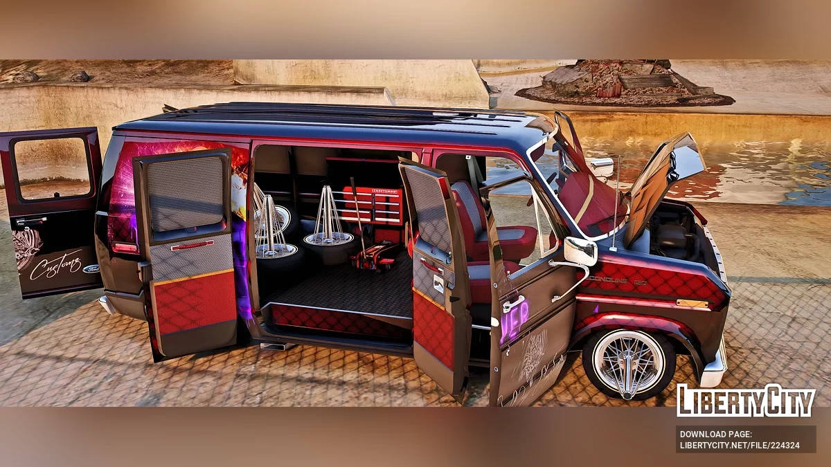 Ford Econoline 150 Shopvan Slab / GTA 5