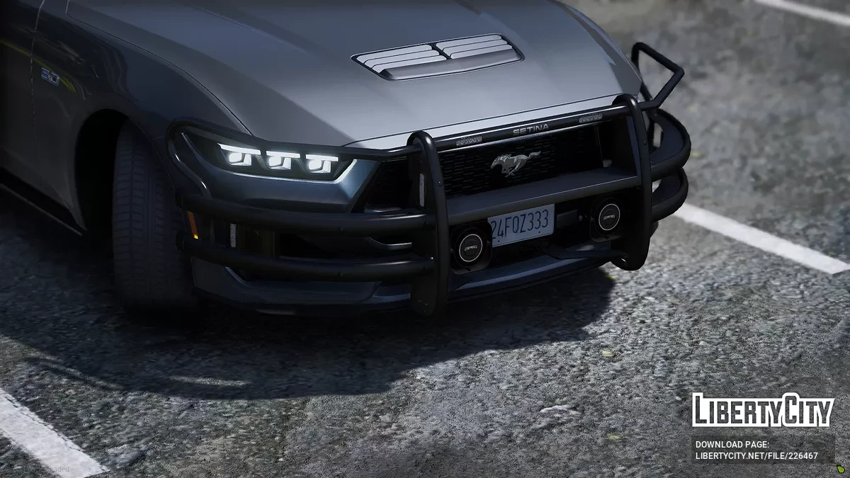 2024 Ford Mustang Unmarked / GTA 5