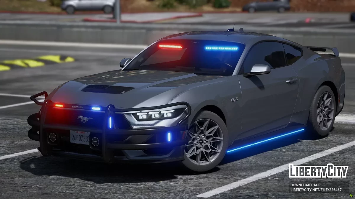 2024 Ford Mustang Unmarked / GTA 5