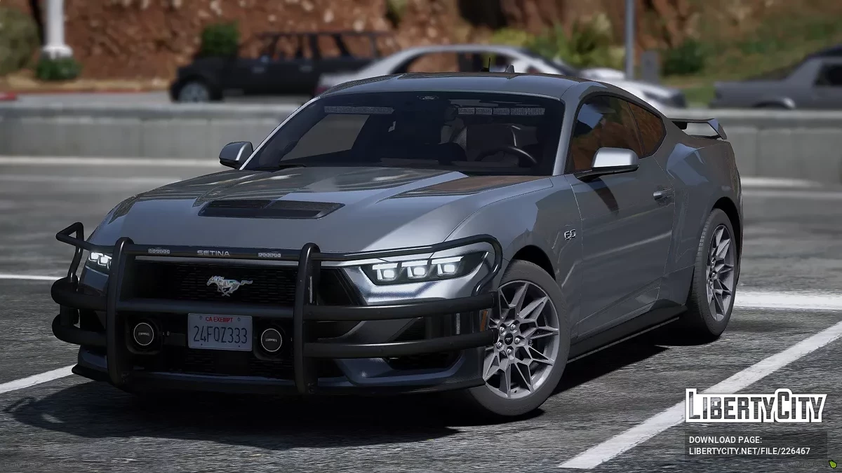 2024 Ford Mustang Unmarked / GTA 5
