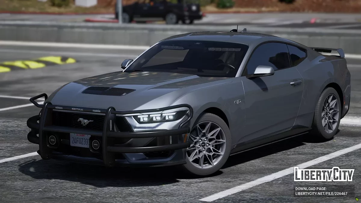 2024 Ford Mustang Unmarked / GTA 5