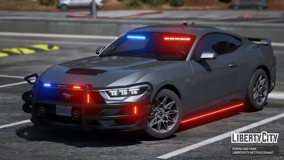 2024 Ford Mustang Unmarked / GTA 5