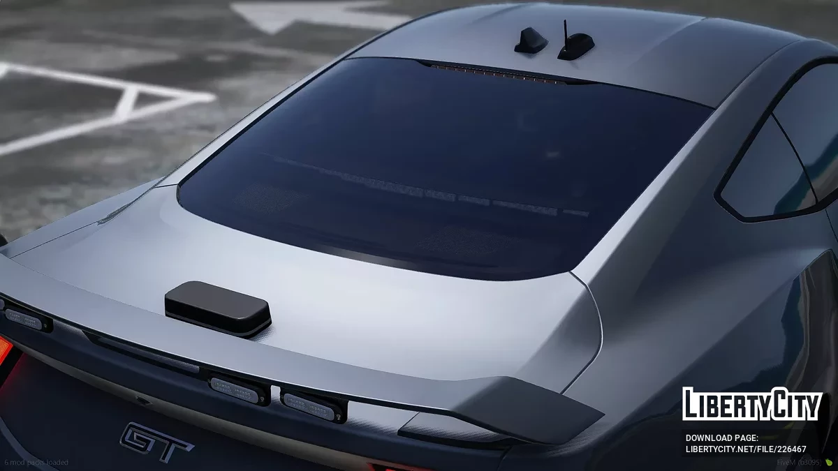 2024 Ford Mustang Unmarked / GTA 5