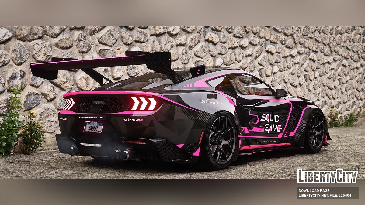 2025 Ford Mustang GTD SQUID GAME / GTA 5