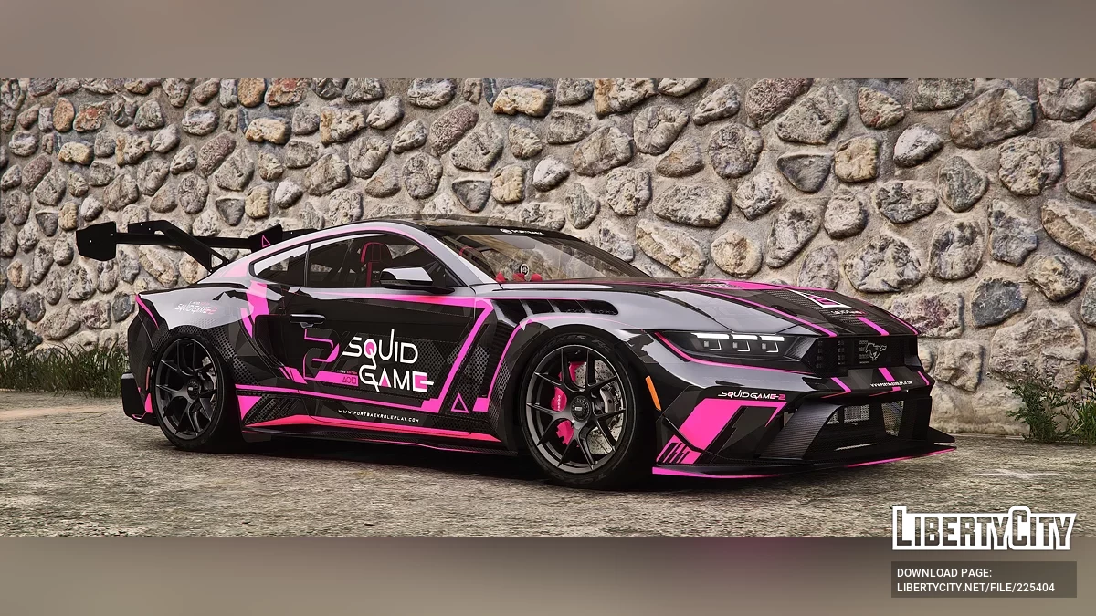 2025 Ford Mustang GTD SQUID GAME / GTA 5