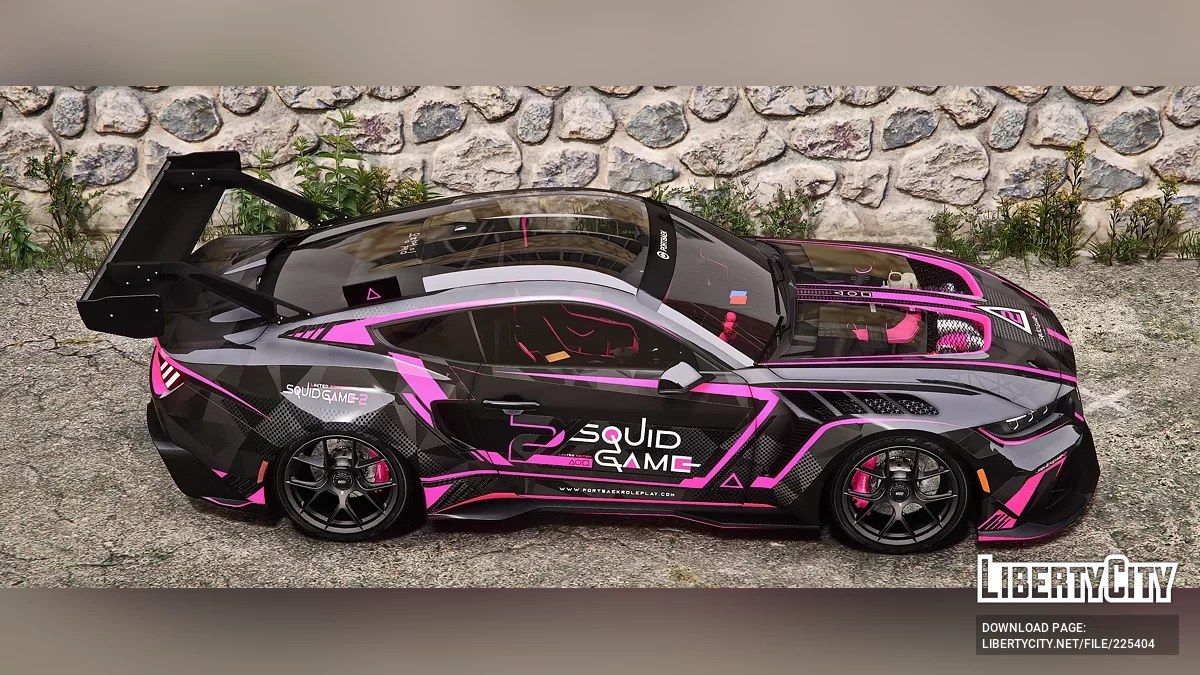 2025 Ford Mustang GTD SQUID GAME / GTA 5