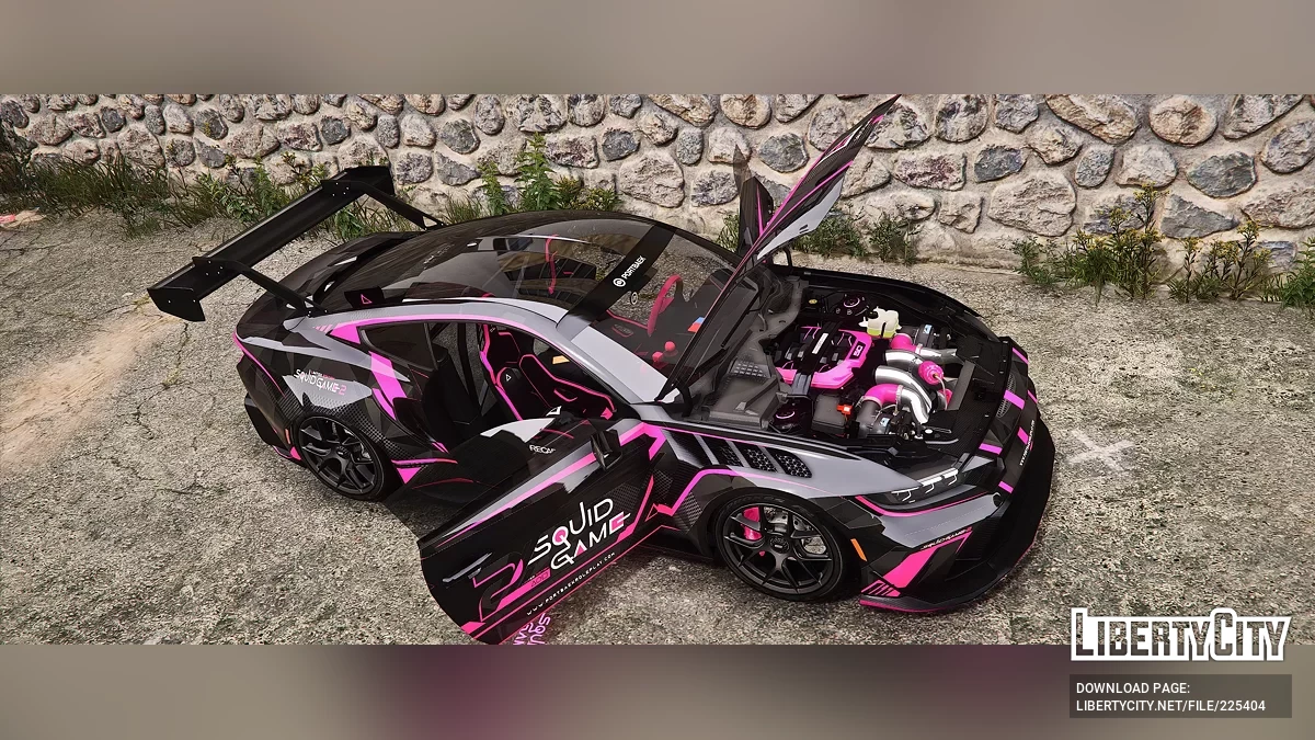 2025 Ford Mustang GTD SQUID GAME / GTA 5