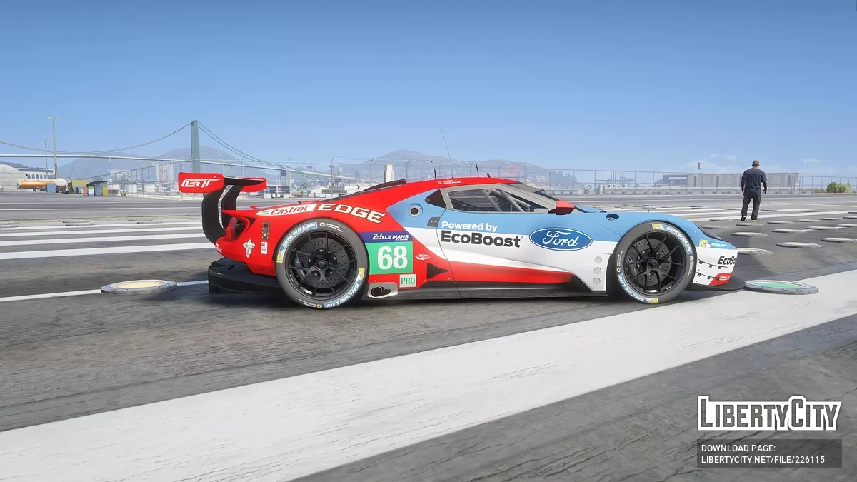 Форд GT LM GTE [Добавить] 1.0 / GTA 5