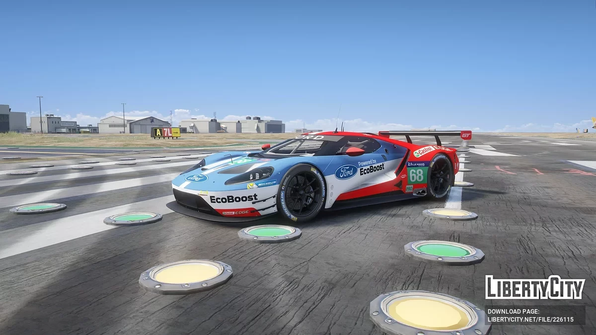 Форд GT LM GTE [Добавить] 1.0 / GTA 5