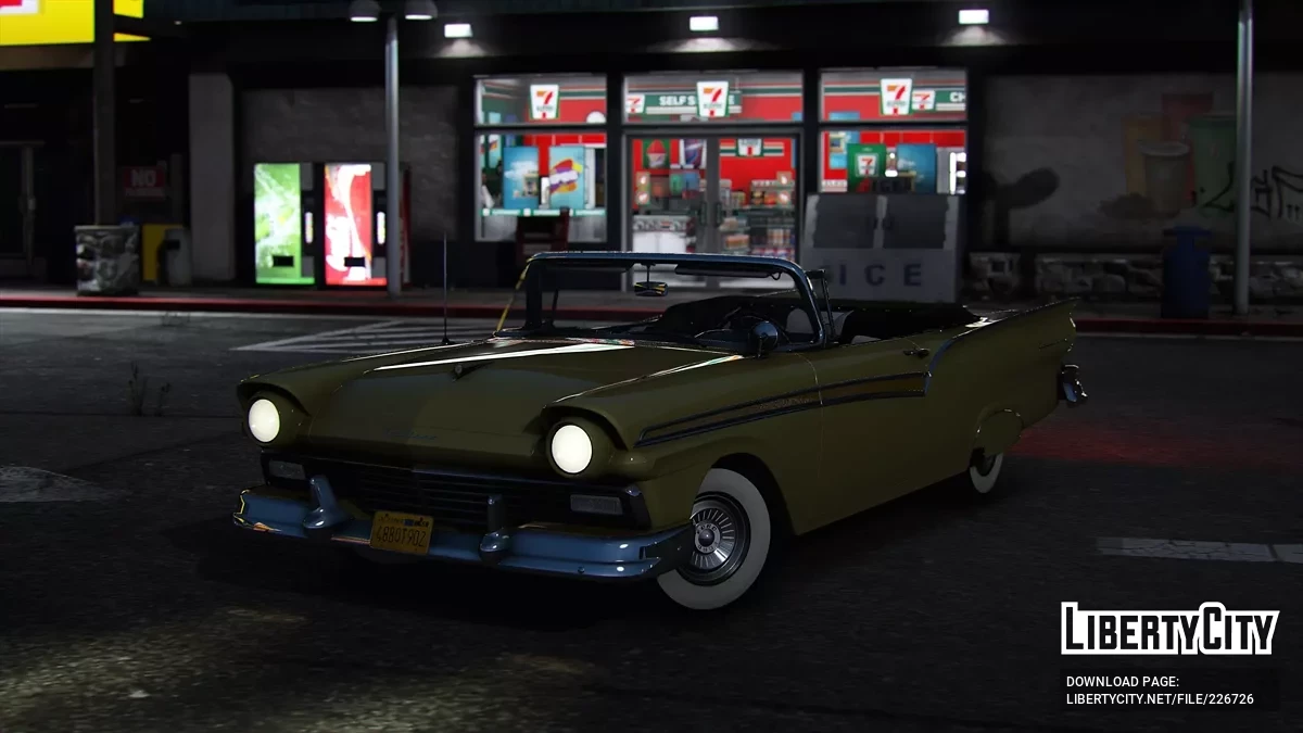 1957 Ford Fairlane 500 Sunliner / GTA 5