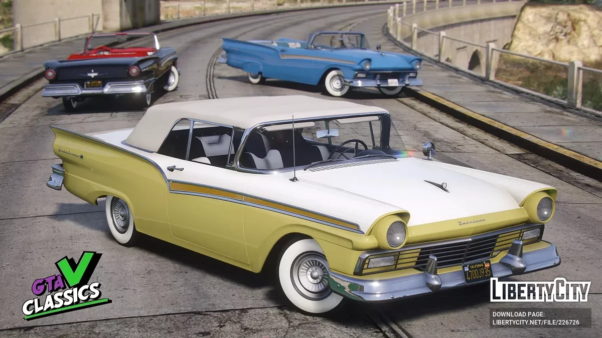 1957 Ford Fairlane 500 Sunliner / GTA 5