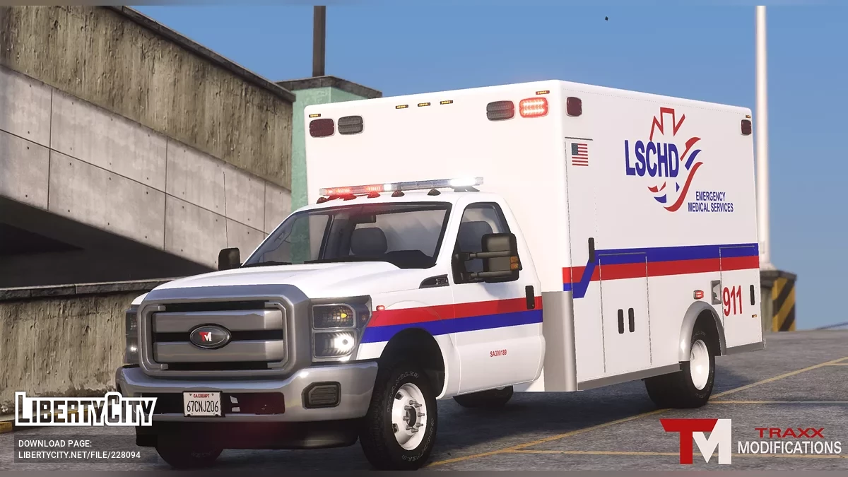 2016 Форд F350 Скорая помощь / GTA 5