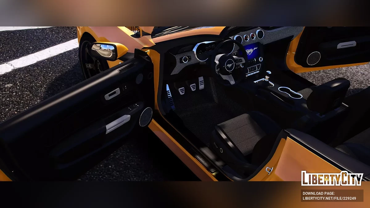 2019 Ford Mustang GT Convertible v1.0 / GTA 5