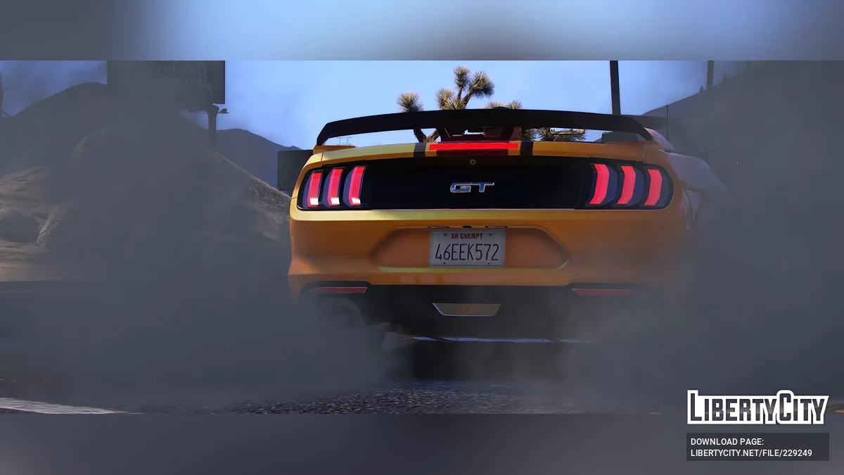 2019 Ford Mustang GT Convertible v1.0 / GTA 5