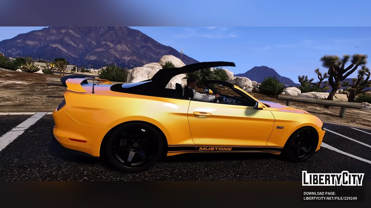 2019 Ford Mustang GT Convertible v1.0 / GTA 5