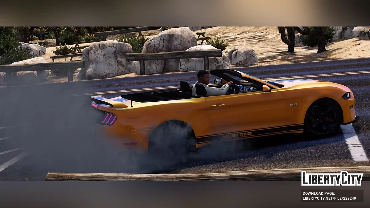 2019 Ford Mustang GT Convertible v1.0 / GTA 5