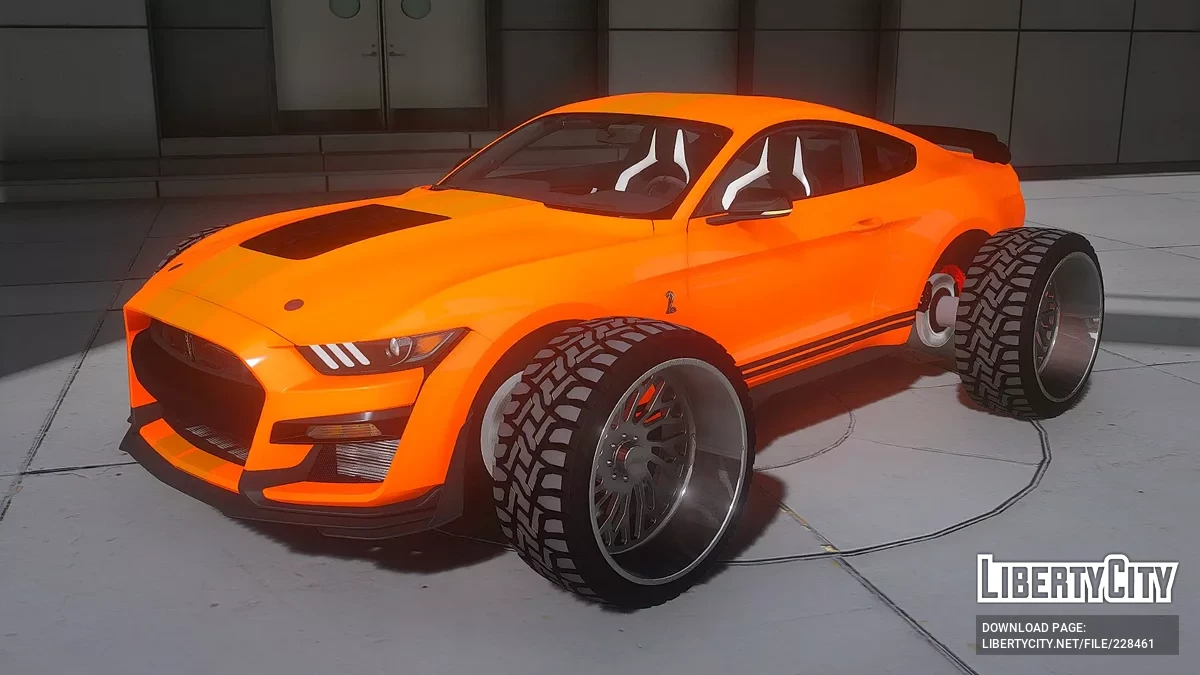 Custom Ford Mustang GT500 / GTA 5
