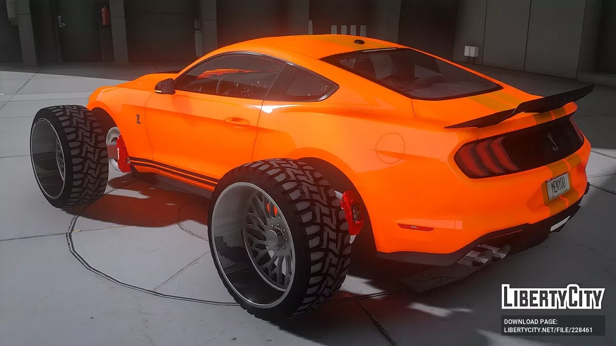 Custom Ford Mustang GT500 / GTA 5