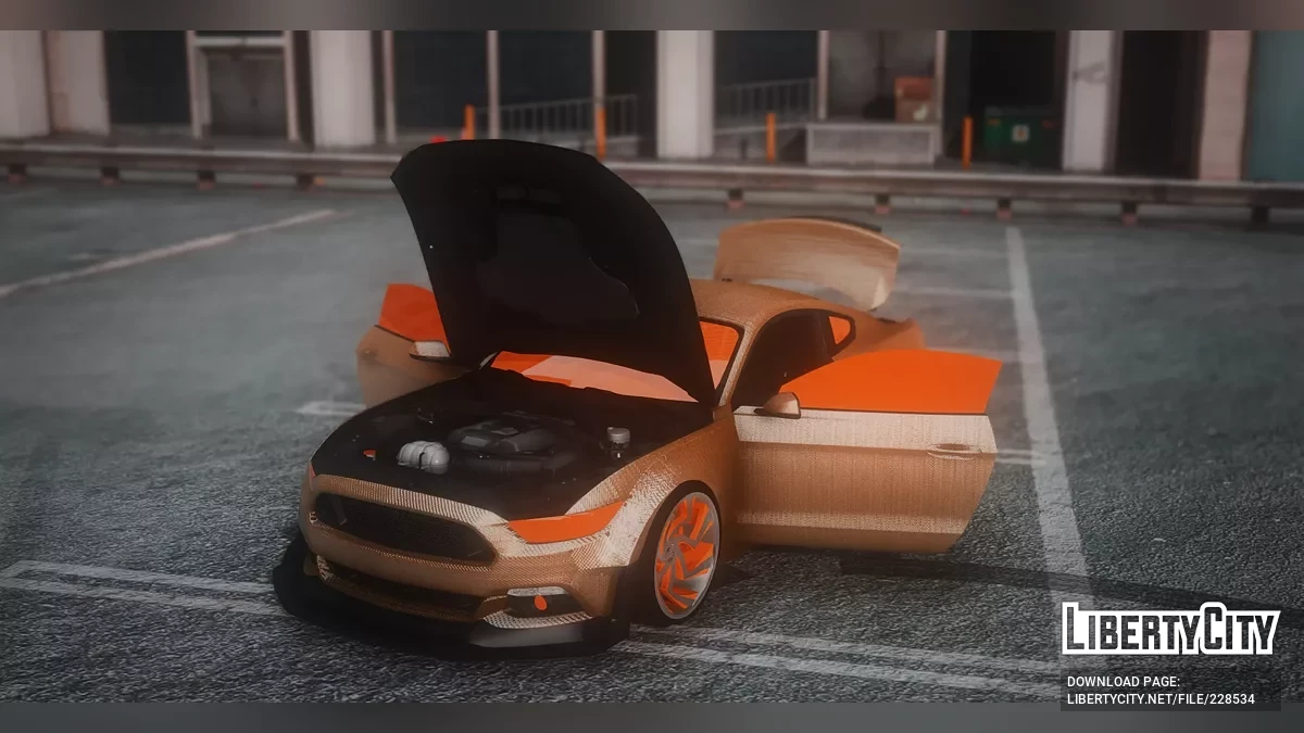 Mustang GT500 Gold Edition / GTA 5