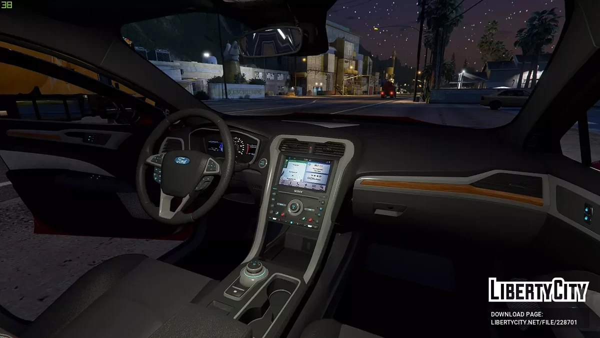 Ford Fusion 2018 Stock Civil / GTA 5