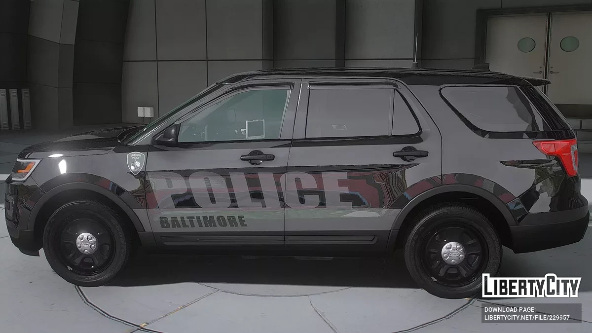 2016 Ford Explorer Baltimore City Ghost / GTA 5