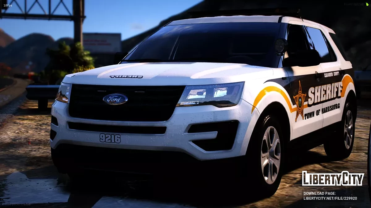 2018 Ford Explorer Police Interceptor / GTA 5