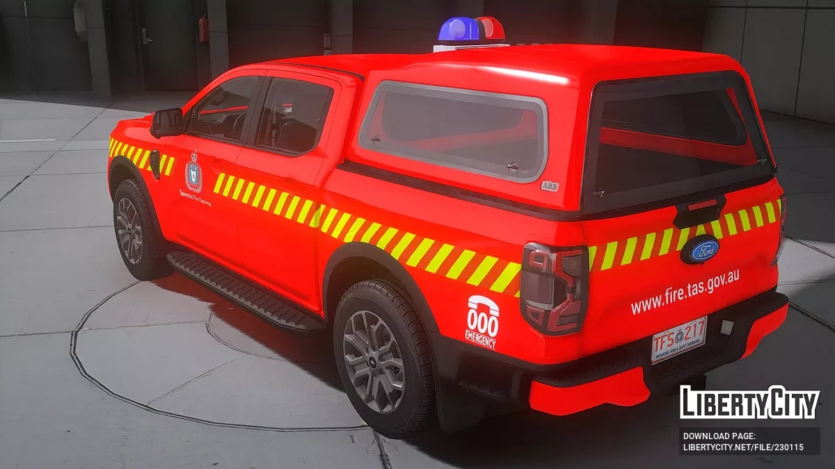 2023 Ford Ranger XLT TFS 7.2 / GTA 5