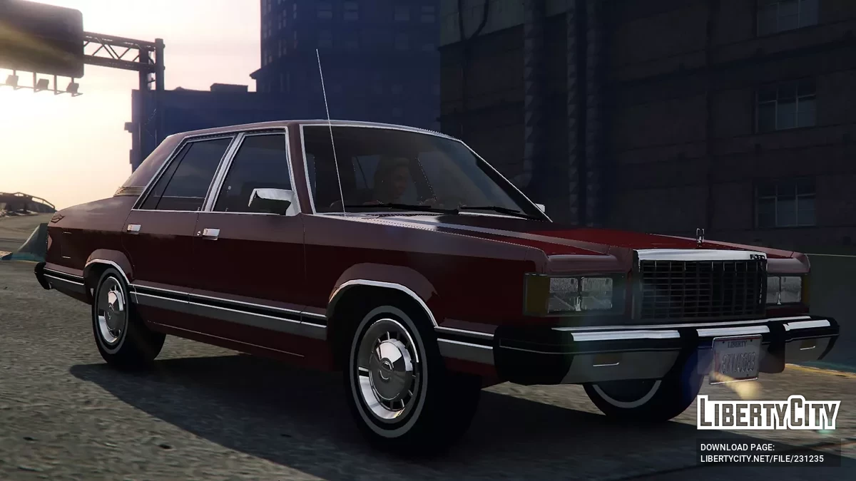 1981 Ford Granada 4dr v1.0 / GTA 5