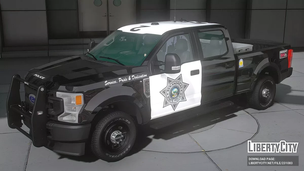 Ford F-250 State Police / GTA 5