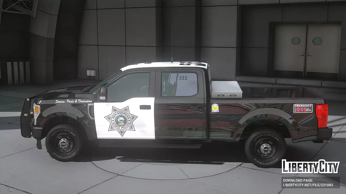 Ford F-250 State Police / GTA 5